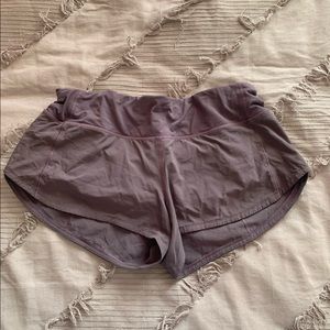 Purple lulu lemon speed ups